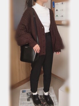 かれんさん（レディース・155cm）の冬コーディネート