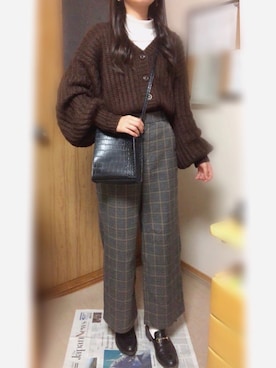 かれんさん（レディース・155cm）の冬コーディネート