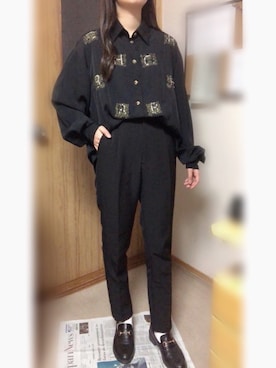 かれんさん（レディース・155cm）の冬コーディネート