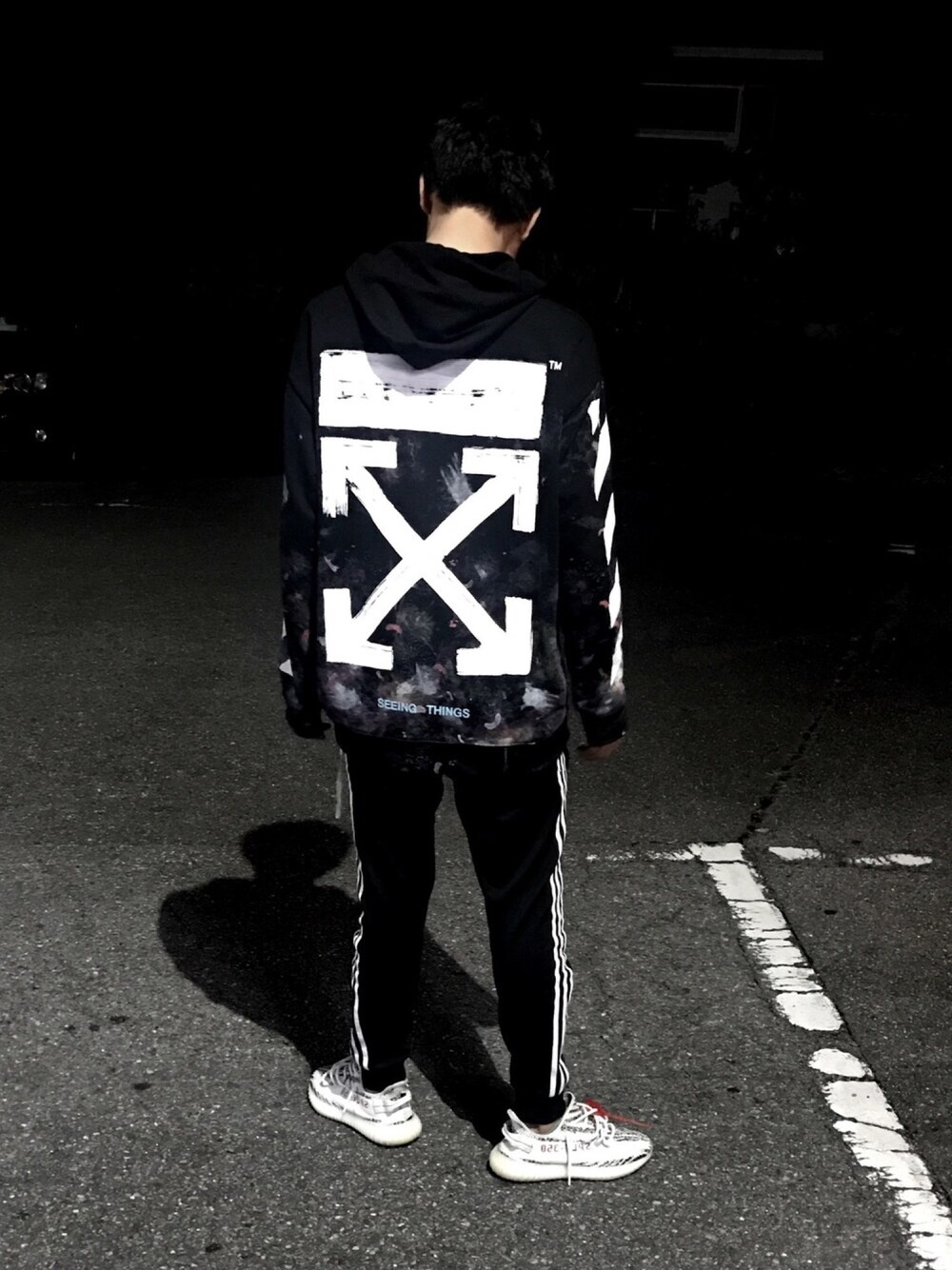 off white（オフホワイト）の「《 OFF-WHITE 》DIAG GALAXY OVER ...