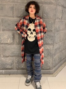 HYSTERIC GLAMOUR（ヒステリックグラマー）の「SKULL HEAD オーバー