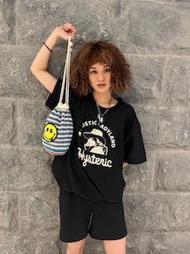 HYSTERIC GLAMOUR（ヒステリックグラマー）の「HG SMILE 巾着