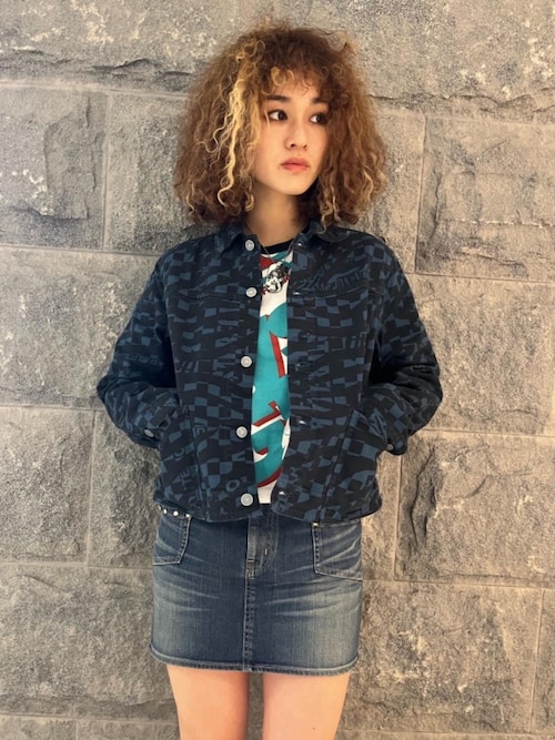 J*3様 【美品】HYSTERIC GLAMOUR　ヒステリックグラマー　ブルゾ HYSTERIC GLAMOUR（ヒステリックグラマー）の「STEREOLAB MIX柄
