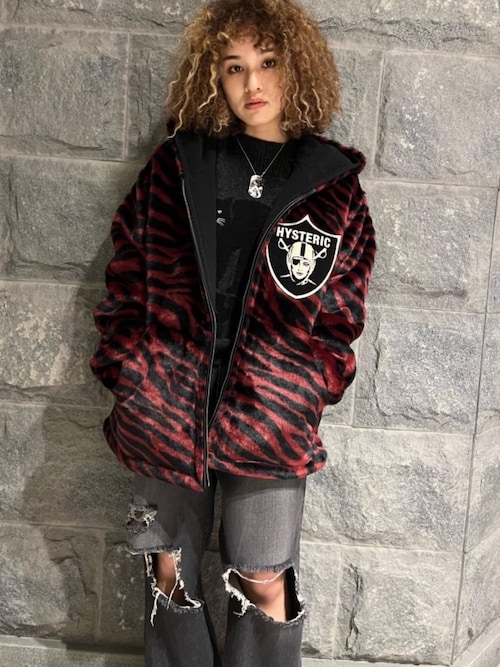 HYSTERIC GLAMOUR FLARE WOMAN ZIPブルゾン HYSTERIC GLAMOUR FLARE 】WOMAN ZIPブルゾン