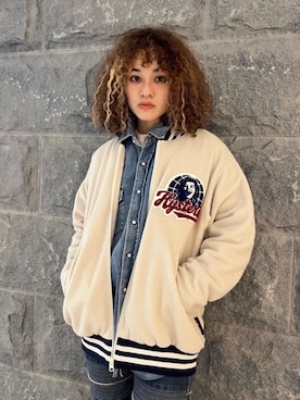 「シャツ 」｜「アイテム（その他アウター）」を使った、はなほさん（レディース・160cm）の秋コーディネート