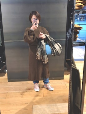 「chiiiibag」｜ややさん（レディース・153cm）の冬コーディネート