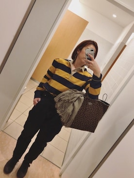 「queite（ケイト）のアイテム」を使った、ややさん（レディース・153cm）の冬コーディネート