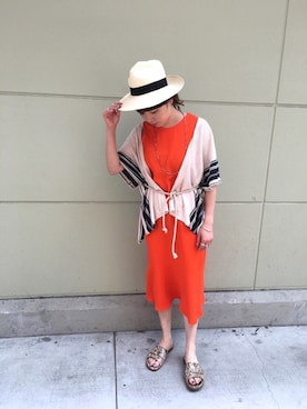 mayonseさん（レディース・161cm）の夏コーディネート