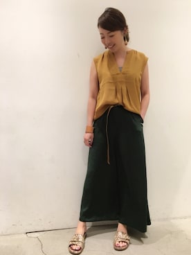 「THE Dallas」｜mayonseさん（レディース・161cm）の夏コーディネート