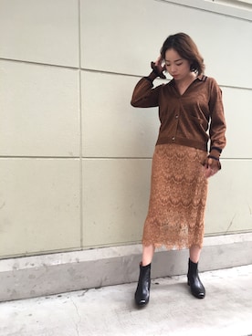 mayonseさん（レディース・161cm）の秋コーディネート