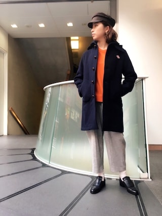 DANTON（ダントン）の「DANTON(ダントン) ウールモッサ ロングコート