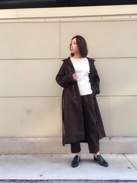 「SUPP. no one else （サップノーワンエルス）のアイテム（ジャケット/アウター）」を使った、mayonseさん（レディース・161cm）の秋コーディネート