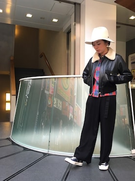 「CPH（シーピーエイチ）のアイテム」を使った、mayonseさん（レディース・161cm）の冬コーディネート