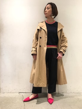 「POMME D'OR（ポモドーロ）のアイテム」を使った、mayonseさん（レディース・161cm）の冬コーディネート