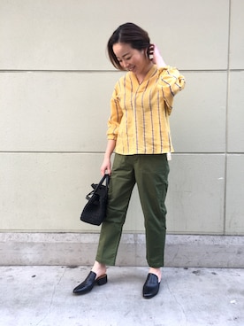 「Anne Thomas（アントーマス）のアイテム」を使った、mayonseさん（レディース・161cm）の冬コーディネート