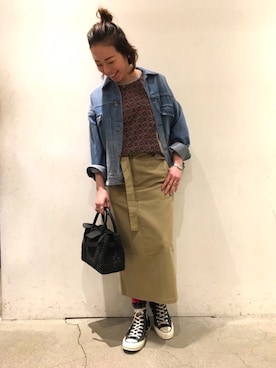 「DICKIES別注」｜mayonseさん（レディース・161cm）の春コーディネート