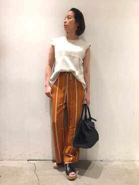 「le crabe rouge」｜mayonseさん（レディース・161cm）の春コーディネート