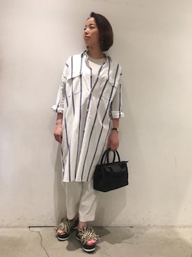「le crabe rouge」｜mayonseさん（レディース・161cm）の春コーディネート