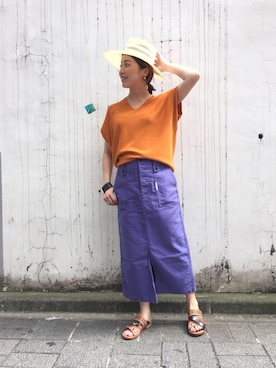 mayonseさん(レディース・161cm)の夏コーディネート