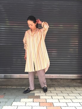 「uncut bound」｜「アイテム（ワンピース/ドレス）」を使った、mayonseさん（レディース・161cm）の春コーディネート