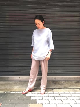 「Dorothy Lang（ドロシーラング）のアイテム」を使った、mayonseさん（レディース・161cm）の春コーディネート