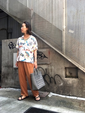 mayonseさん（レディース・161cm）の夏コーディネート