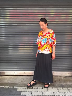 mayonseさん（レディース・161cm）の夏コーディネート