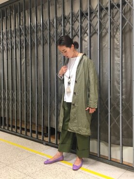 「orcival」｜「アイテム（アクセサリー）」を使った、mayonseさん（レディース・161cm）の秋コーディネート