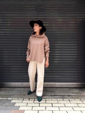 「CHEVRE（シェーブル）のアイテム」を使った、mayonseさん（レディース・161cm）の秋コーディネート