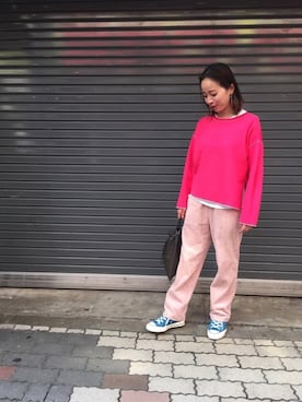 「CHEVRE（シェーブル）のアイテム」を使った、mayonseさん（レディース・161cm）の秋コーディネート