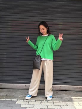 「MIDIUMISOLID」｜mayonseさん（レディース・161cm）の秋コーディネート
