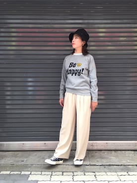 「CPH（シーピーエイチ）のアイテム」を使った、mayonseさん（レディース・161cm）の秋コーディネート