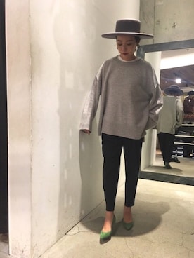 「Lilly Lynque（リリーリン）のアイテム」を使った、mayonseさん（レディース・161cm）の秋コーディネート