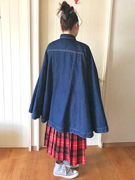 「ピンクリボン」｜なるラムさん（レディース・160cm）の春コーディネート