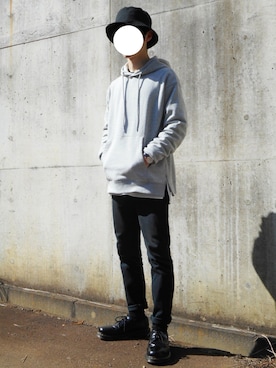 「Kaepa（ケイパ）のアイテム」を使った、ゆのさん（メンズ・161cm）の春コーディネート