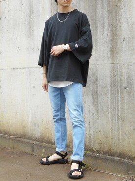 ゆのさん(メンズ・161cm)の夏コーディネート