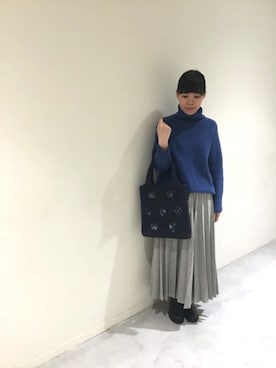「Plantation（プランテーション）のアイテム」を使った、SHINOさん（レディース・159cm）の秋コーディネート