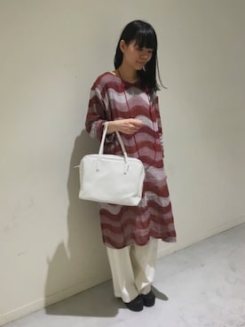 「Plantation（プランテーション）のアイテム」を使った、SHINOさん（レディース・159cm）の冬コーディネート