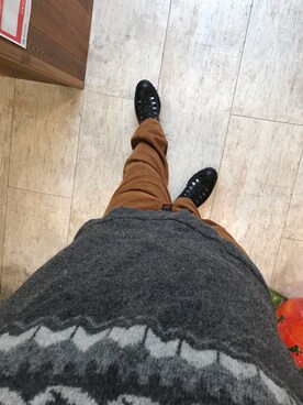 「curly」｜「アイテム（ブーツ）」を使った、gutsさん（メンズ・170cm）の秋コーディネート
