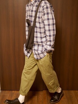 ねてるさん（メンズ・176cm）の春コーディネート