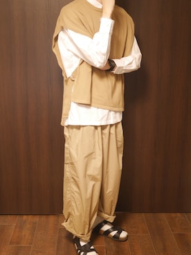 ねてるさん（メンズ・176cm）の夏コーディネート