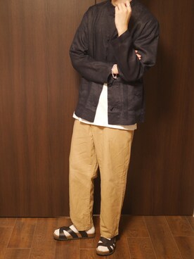 ねてるさん（メンズ・176cm）の夏コーディネート