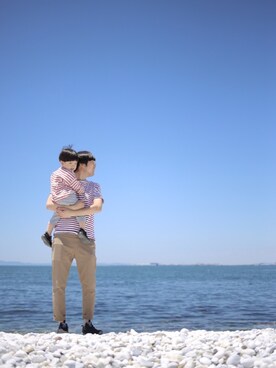 「アーバンリサーチ」｜s*さん（キッズ・80cm）の夏コーディネート