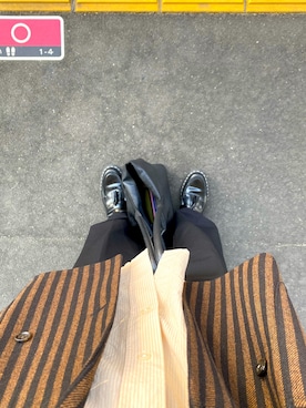 「アイテム（レッグウェア）」を使った、まじ卍さん（メンズ・170cm）の春コーディネート