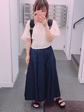 yuuKiさん（レディース・154cm）の夏コーディネート