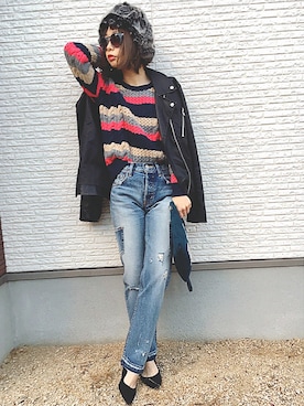 masa-miさん（レディース・152cm）の冬コーディネート