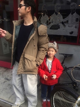 「5歳」｜「アイテム（その他アウター）」を使った、TARO  to  JIROさん（メンズ・173cm）の冬コーディネート