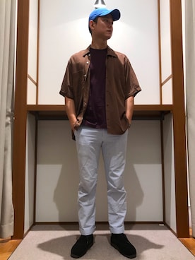 iyatomiさん（メンズ・178cm）の夏コーディネート