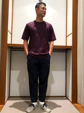 「URBAN RESEARCH（アーバンリサーチ）のアイテム（レッグウェア）」を使った、iyatomiさん（メンズ・178cm）の夏コーディネート