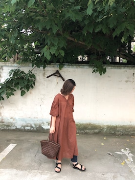 Dragon ドラゴン のかごバッグを使った人気ファッションコーディネート ユーザー その他ユーザー 地域 中国大陸 Wear